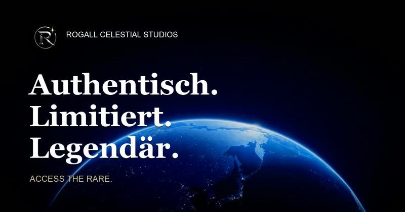 The Rogall Celestial Studios website